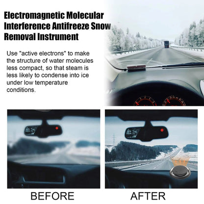 Solar Car De-Icing Device – Electromagnetic Auto Snow & Ice Remover | No Scraping