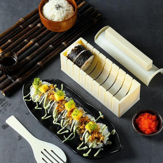 Diy Sushi Maker Set – Easy Home Sushi Mold Kit | Love, Round & Square… – 🛡️