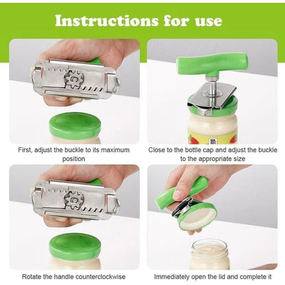 Stainless Steel Jar Opener – Stainless Steel | Opener | Everyday Use – 🔹