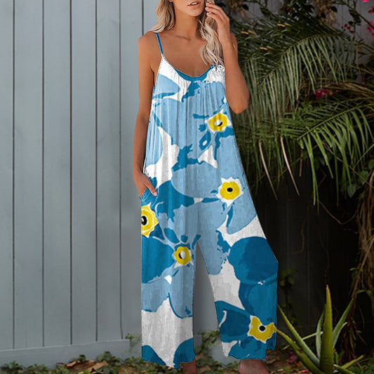 Flattering Plus Size Wide Leg Jumpsuit With Pockets – Flattering Plus… – Size