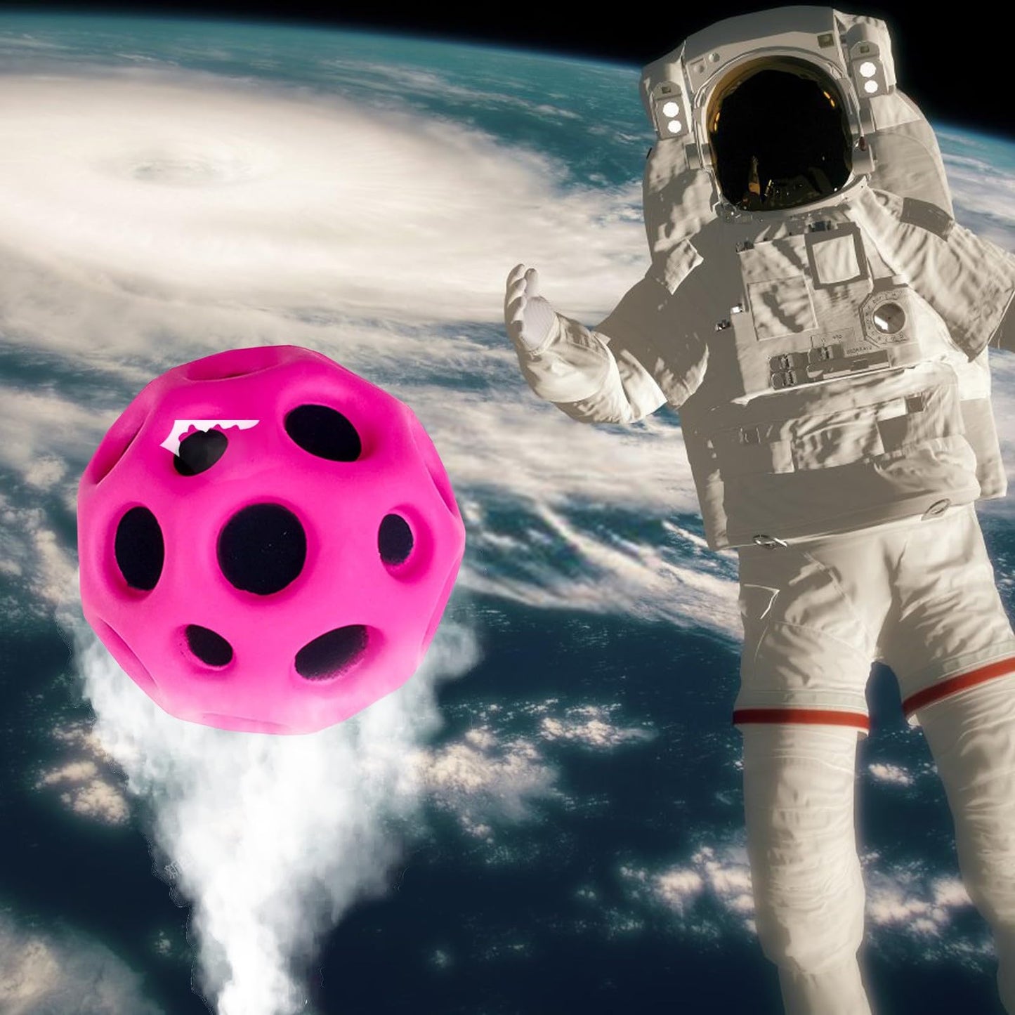 Super Bouncy Space Ball Toy – Pu Gravity Bounce, Non-toxic, 70mm | 8 … – 🌌 The