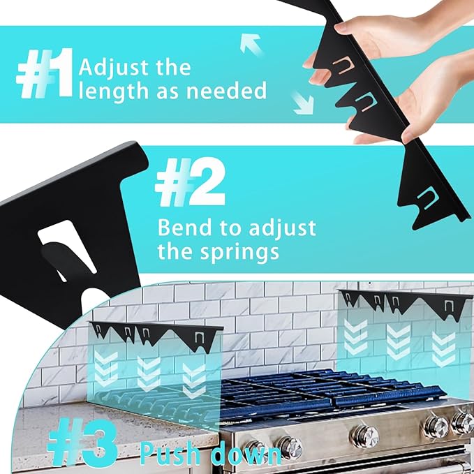 Retractable Stainless Steel Stove Gap Covers – 🎁retractable Stainl… – As A