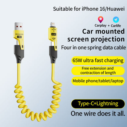 In 1 Spring Fast Charging Cable – Spring Fast | Charging Cable | Ev… – This