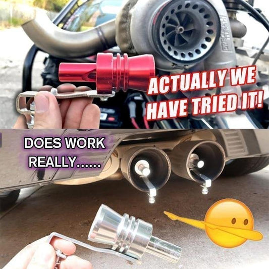 Turbo Sound Whistle Exhaust Pipe Roar Maker