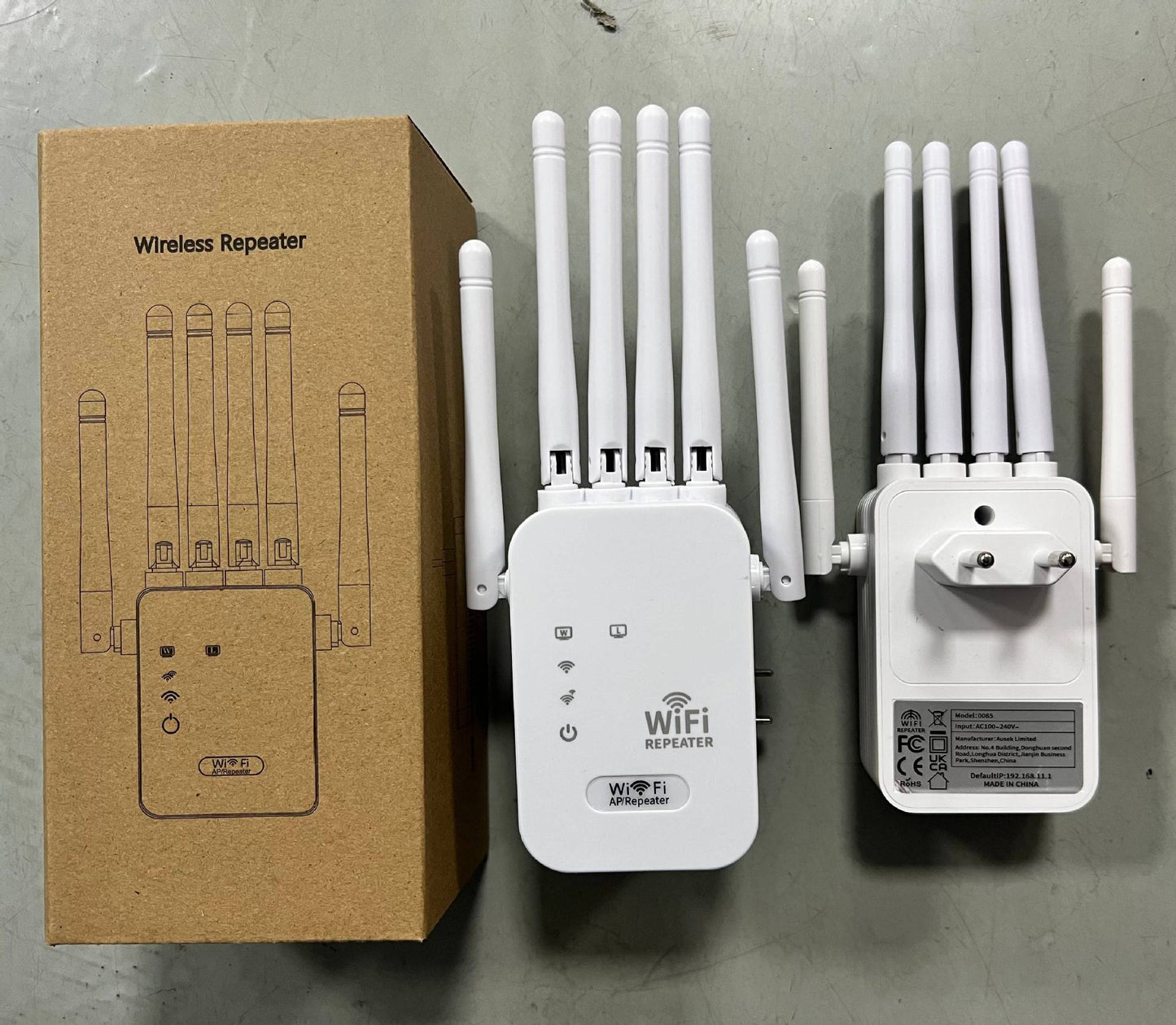 Wifi Extender 1200mbps – 6 Antennas, Dual Band 5ghz/2.4ghz, Supports … – 🔔
