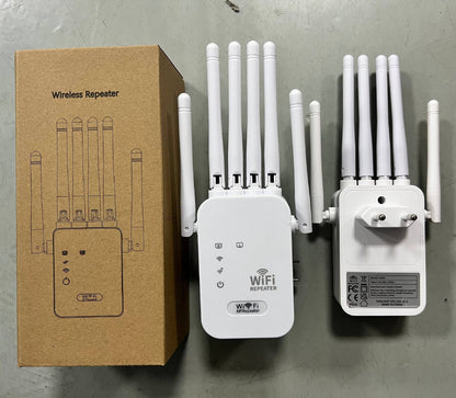 Wifi Extender 1200mbps – 6 Antennas, Dual Band 5ghz/2.4ghz, Supports … – 🔔