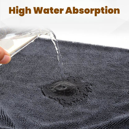 Microfiber Car Drying Towel – 600 GSM, Scratch-Free, Ultra Absorbent | 60×90cm