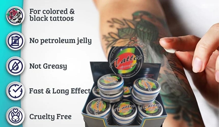 Tattoo Aftercare Balm – Brighten & Heal Faster | Hydrating, Color-enh… – If Your