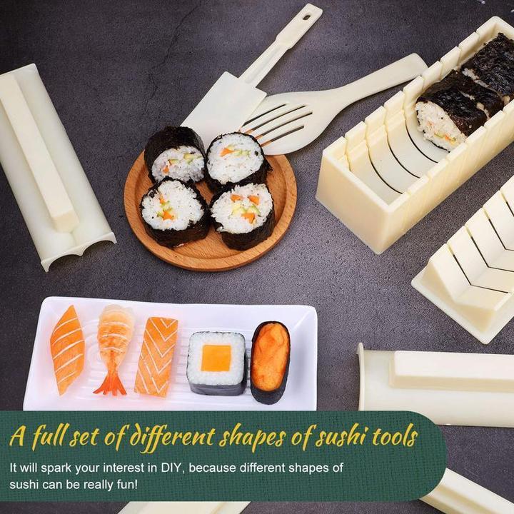 Diy Sushi Maker Set – Easy Home Sushi Mold Kit | Love, Round & Square… – 🛡️