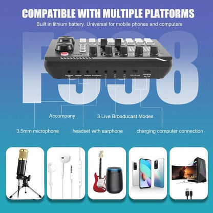 Live Sound Card With Dj Mixer Effects & Voice Changer[free Shipping] … – Hurry
