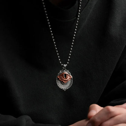 Tarot Vision Spinner Pendant – All-seeing Eye, 22 Major Arcana & Dual… – ☤️
