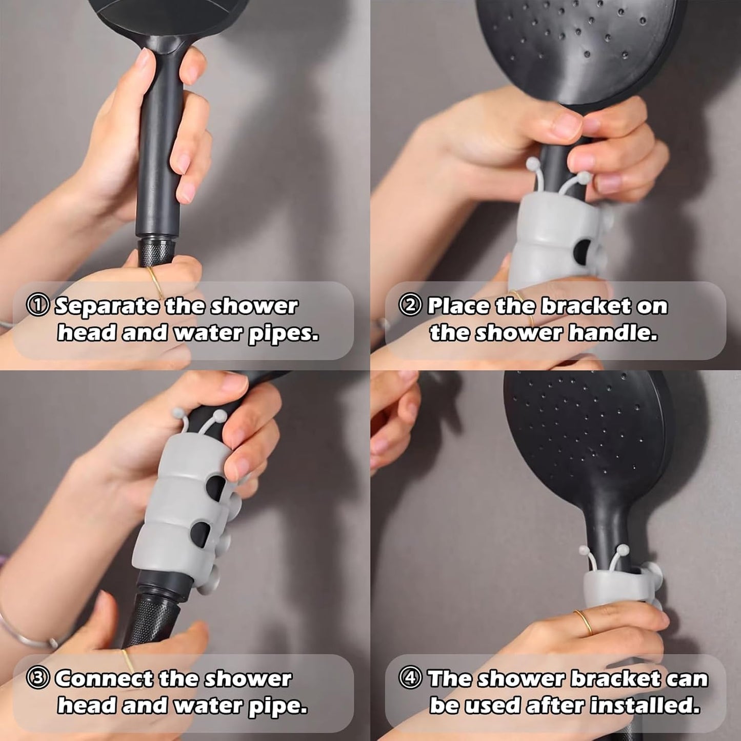 Silicone Shower Head Holder – Silicone Shower | Head Holder | Everyda… – ✨