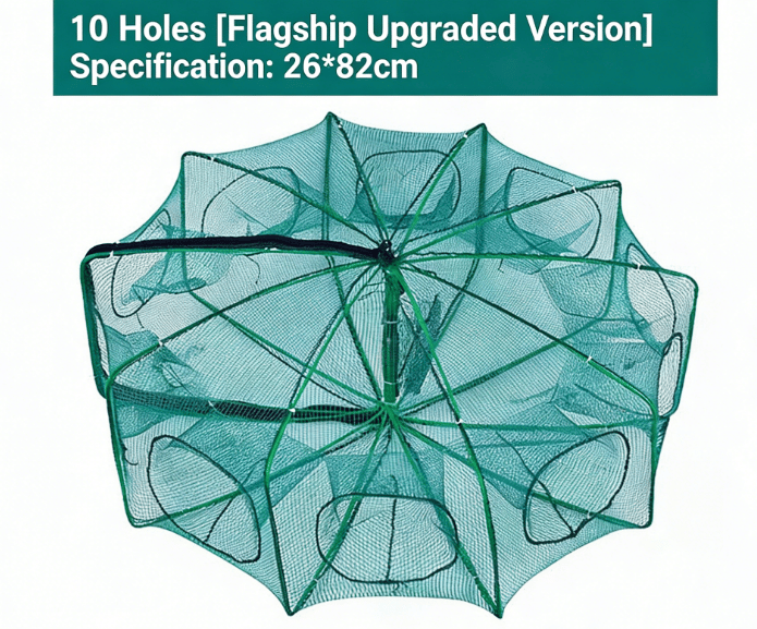 Magic Foldable Fishing Trap Net – Magic Foldable | Fishing Trap | Eve… – 🎣 The
