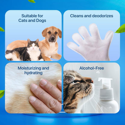 Summer Solstice Flash Sale!🔥odor-removing Pet Grooming Gloves – Summ… – Fast &