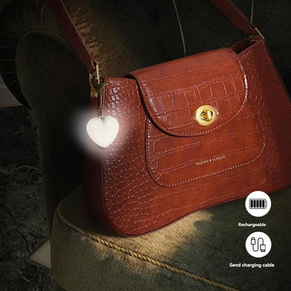 Touch Sensing Bag Light – Heart & Circle Design | Usb Rechargeable | … – ✅