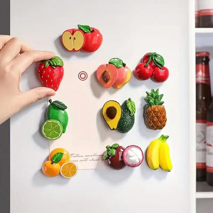 Cute 3d Fruit Fridge Magnets – Cute Fruit | Fridge Magnets | Everyday… – 🔹 3d