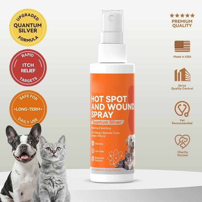 Pet Itch Relief Spray – Vet-recommended Quantum Silver Formula For Do… – ❤️ All