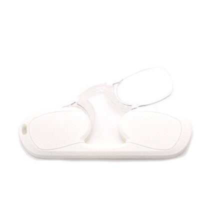 Portable Mini Nose Clip Reading Glasses – Lightweight 50g, Silicone N… – A