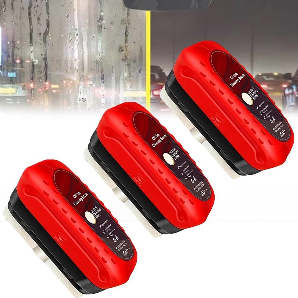 ⏳Limited-time 48% off⏰Automotive Oil Film Cleaning Brush🪟