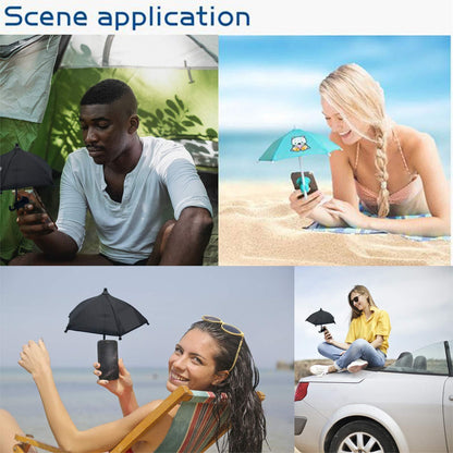 Cute Phone Umbrella With Suction Cup Stand – Anti-glare, Rainproof, P… – ✨ The