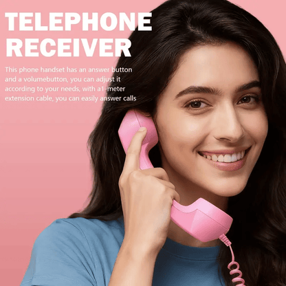 Retro Selection Bluetooth Phone Handset With Type-c Interface – Retro… –