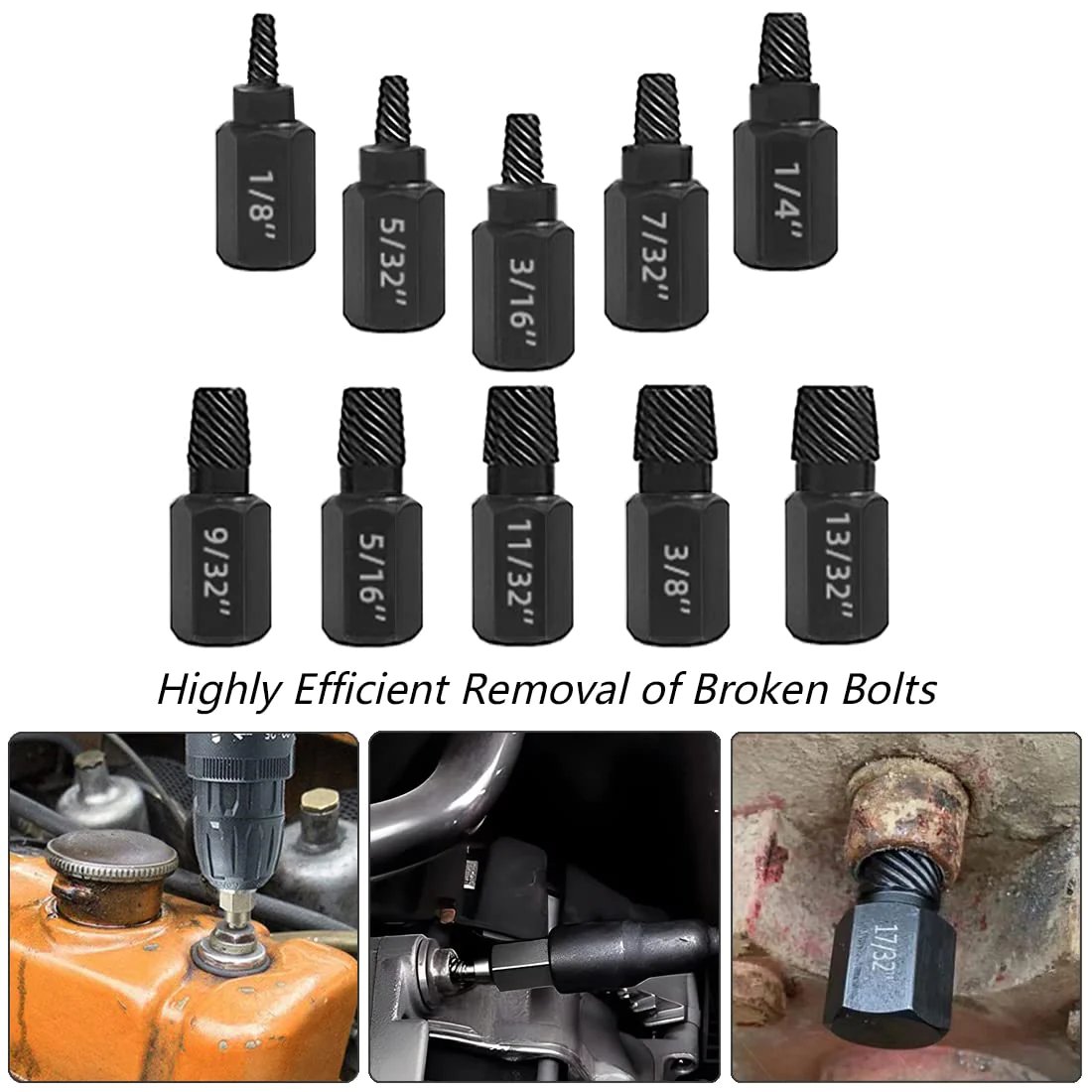 Broken Head Bolt Screw Cap Extractor Broken Head Screw Hexagon Socket… – ✨ Main