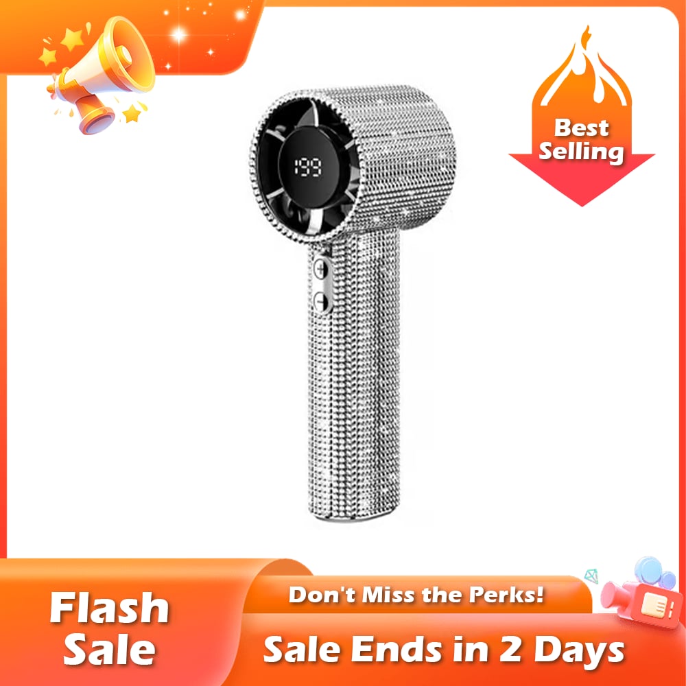 Diamond Luxury Handheld Turbo Fan – Diamond Luxury | Handheld Turbo |… – 💎