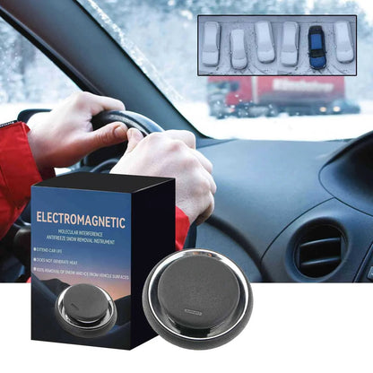 Solar Car De-Icing Device – Electromagnetic Auto Snow & Ice Remover | No Scraping