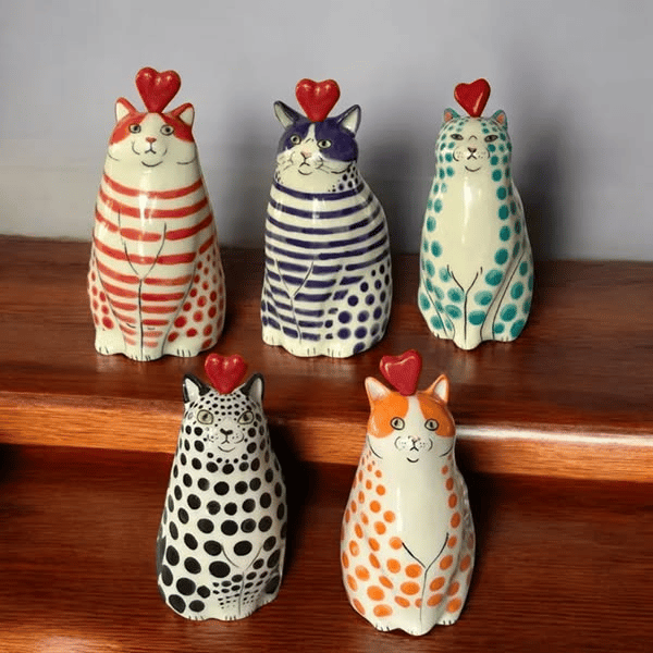 Handmade Ceramic Cat Vase – Handmade Ceramic | Vase | Everyday Use – ✅
