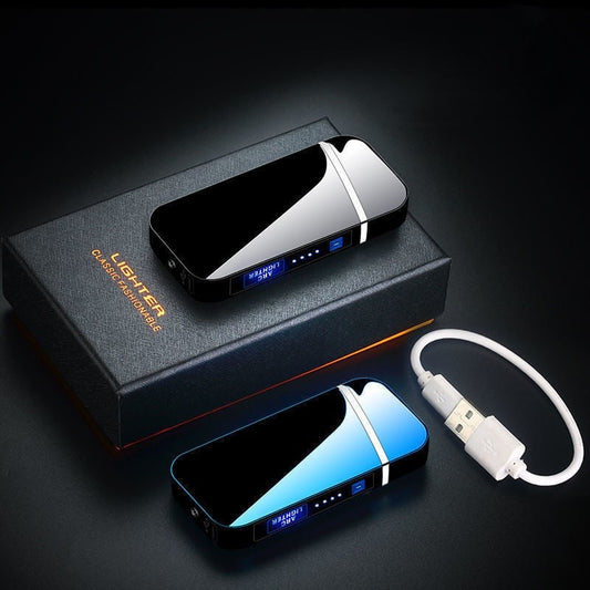 Electric Lighter, Dual Arc, Windproof, Led Battery Indicator, Automat… –