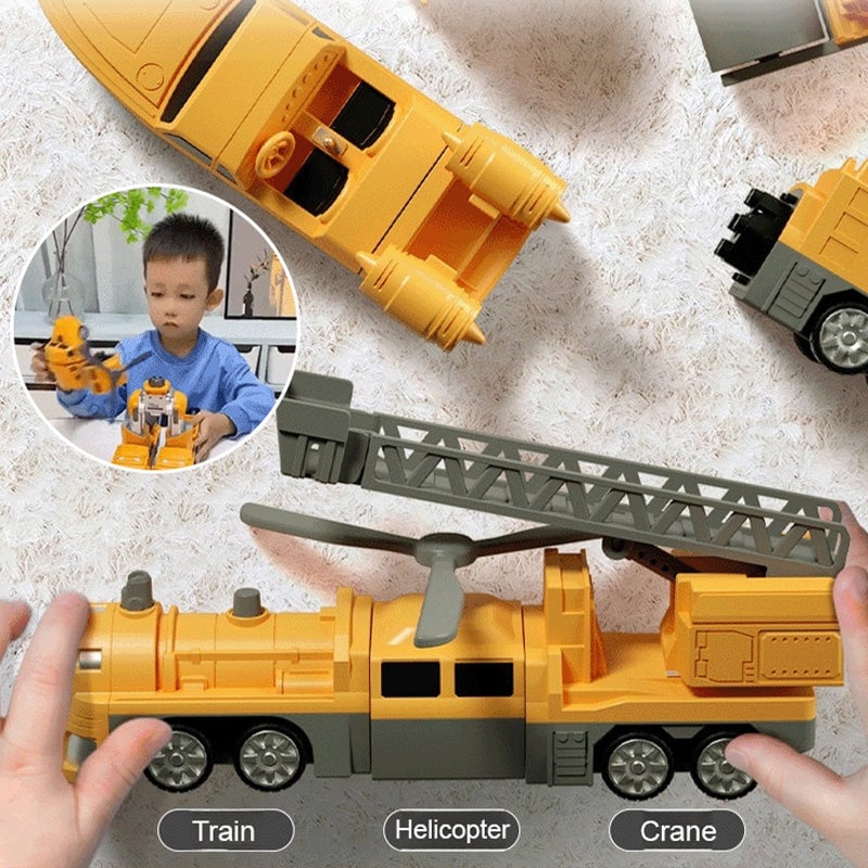 Magnetic Transform Engineering Car Toy Set – Magnetic Transform | Eng… – ⚙️