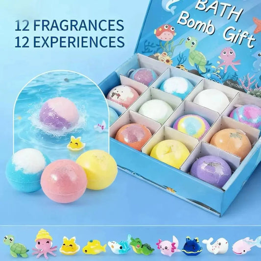 Kids Bath Bombs With Surprise Animal Toys Inside – Natural, Mega Bubb… – ❤️ All