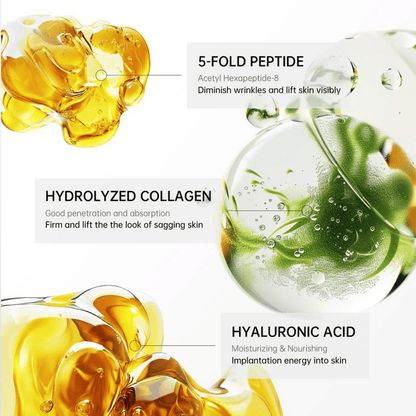 Roller Massage Neck Cream 🧴 Collagen & Hyaluronic Acid – Roller Mass… – ✨ Lift,