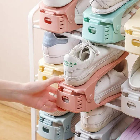 Double Layer Shoe Rack Organizer – Space-saving, Anti-slip, Adjustabl… – Whether