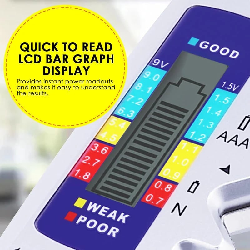 Digital Universal Battery Tester – Digital Universal | Battery Tester… – 🔹