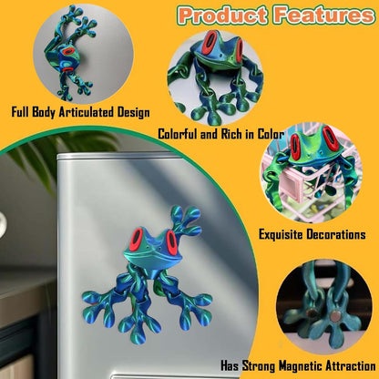 Movable Magnetic Frog Refrigerator Magnet – Movable Magnetic | Frog R… –