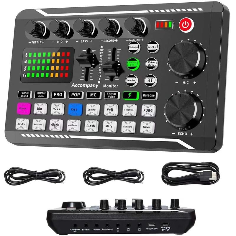 Live Sound Card With Dj Mixer Effects & Voice Changer[free Shipping] … – Hurry