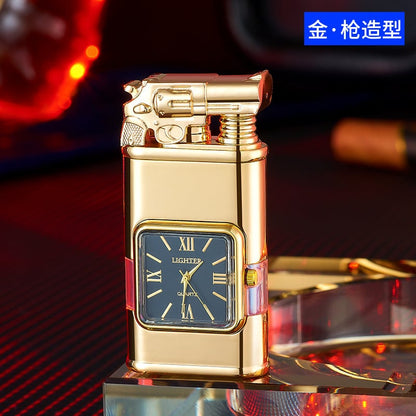 Dual Flame Windproof Torch Lighter – Refillable Butane, Zinc Alloy | … – 🔔