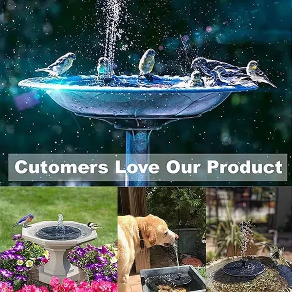 Solar Powered Garden Fountain – Solar Powered | Garden Fountain | Eve… – ☀️