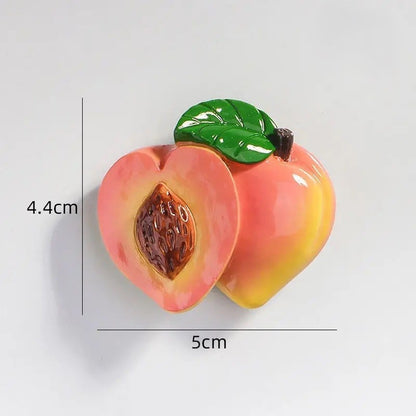 Cute 3d Fruit Fridge Magnets – Cute Fruit | Fridge Magnets | Everyday… – 🔹 3d