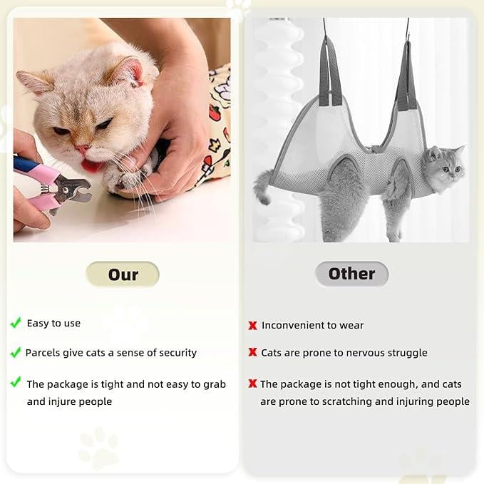Cat Grooming Wrap – Grooming Wrap | Best Value | Everyday Use – Guaranteed |