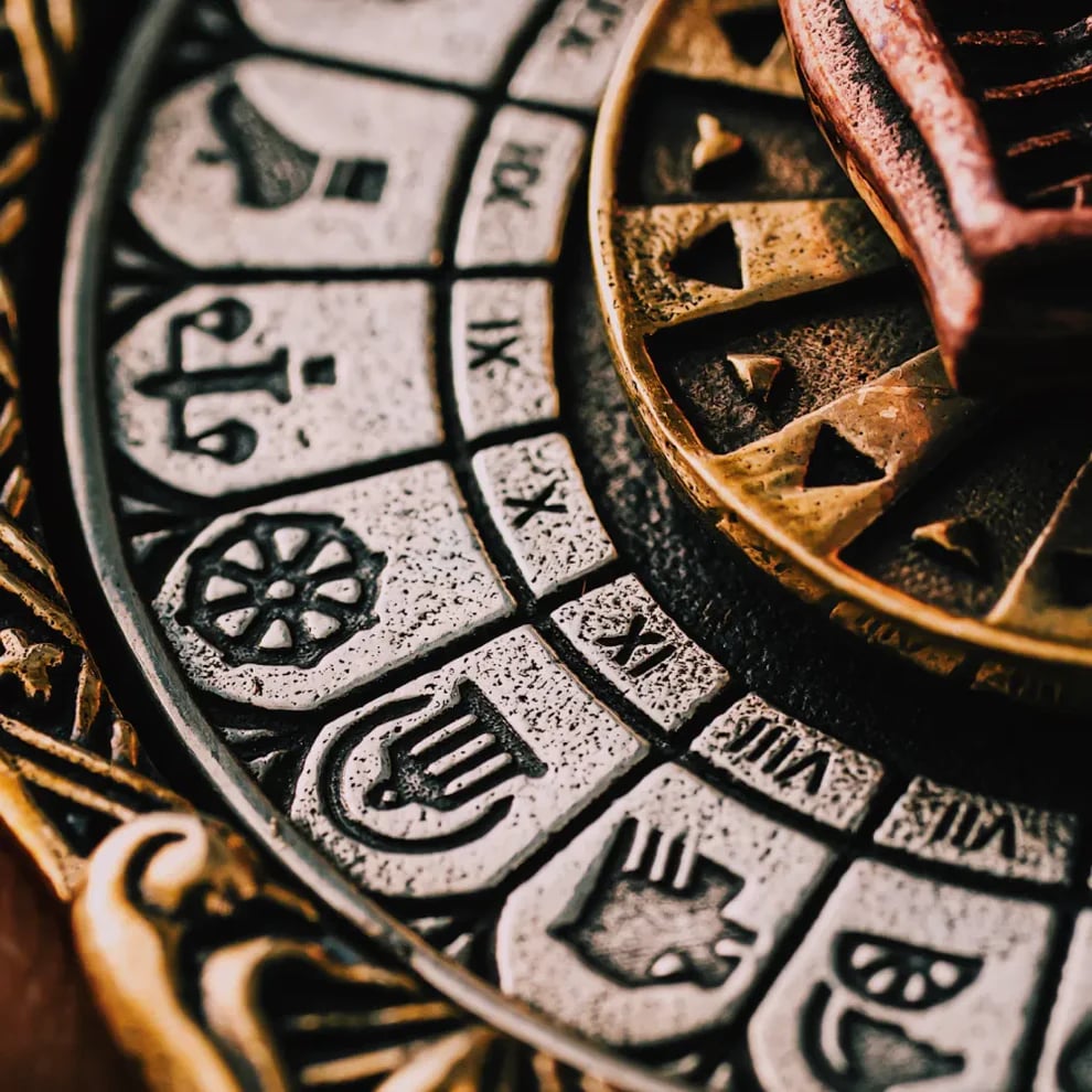 Tarot Vision Spinner Pendant – All-seeing Eye, 22 Major Arcana & Dual… – ☤️