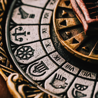 Tarot Vision Spinner Pendant – All-seeing Eye, 22 Major Arcana & Dual… – ☤️