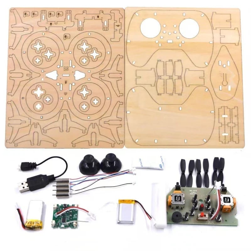 Kids Diy Wooden Drone Building Kit – Kids Wooden | Drone Building | K… –