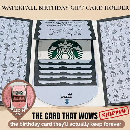 Handmade Waterfall Birthday Gift Card Booklet – Handmade Waterfall | … – Don't