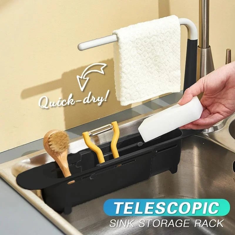 Telescopic Sink Storage Rack – Telescopic Sink | Storage Rack | Every… – ✅
