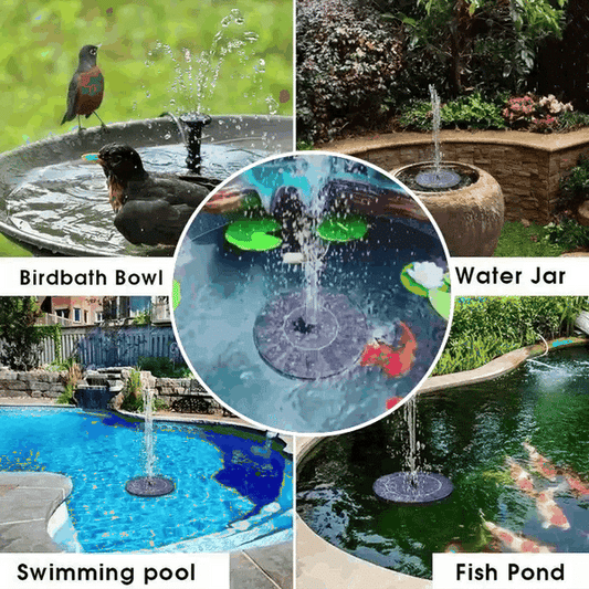 Solar Powered Garden Fountain – Solar Powered | Garden Fountain | Eve… – ☀️