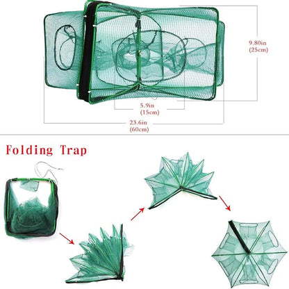 Magic Foldable Fishing Trap Net – Magic Foldable | Fishing Trap | Eve… – 🎣 The