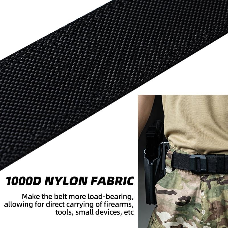 Tactical Edc Nylon Ratchet Belt – 40 Sizing Positions, Metal Buckle, … – 🔥 The
