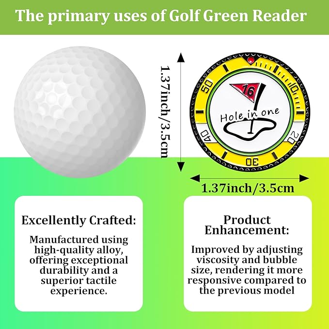 Golf Ball Marker Hat Clip With Level Function – Golf Ball | Marker Cl… – ⛳ Mark